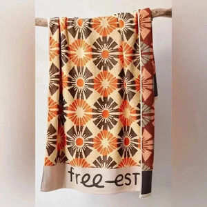 NWT Free People free-est Matchmaker Beach Towel